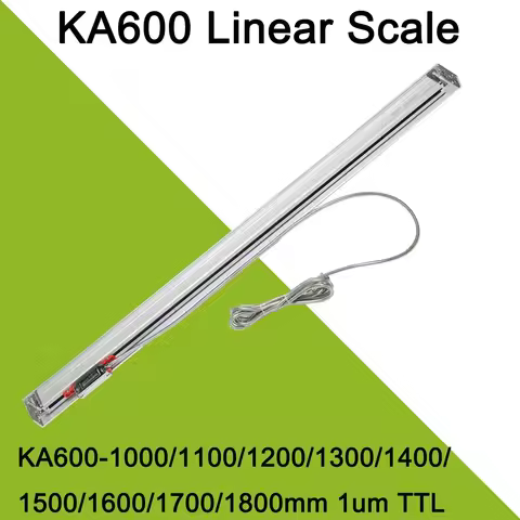 SINO KA-600 1000 1100 1200 1300 1400 1500 1600 1700 1800mm 0.001mm TTL DRO Linear Glass Scale Optica