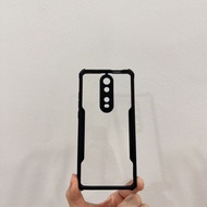 XIAOMI 9T/XIAOMI 9T PRO Transparent Acrylic Bumper Hard Casing