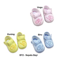 BY2 - Imported Anti-Slip Newborn Baby Shoes Prewalker Sandals
