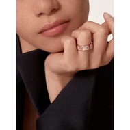 Original 18K gold ring LOVE series 18K gold rings for men and women, diamond-encrusted rings, 18K go