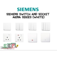 Siemens Switches And Socket Arina Series (White)