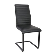 INDEX LIVING MALL เก้าอี้ทานอาหาร PVC รุ่นบอร์น - สีดำ