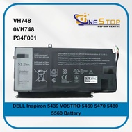Dell VH748 P34F P41G Inspiron 5439 Vostro 5460 5460D V5460R 5470 5470D 5480 5480D 5560 51.2Wh 11.1V 