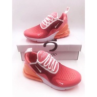 nike air max 270 orange ombre for women with box and paperbag