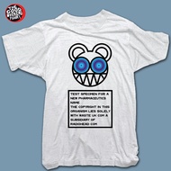 RADIOHEAD TEST SPECIMEN TSHIRT/ DTG PRINTING/ GILDAN/ ARRIVAL GUIDE