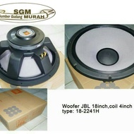 SPEAKER JBL 18 INCH KOMPONEN HIGH QUALITAS