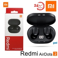 NEW Xiaomi Mi Redmi Wirelss TWS Mi True Airdots 2 EarBuds Earphone TWS Hifi Stereo Bass Bluetooth 5.