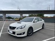 正2011年出廠 Subaru Legacy Sedan 2.5 GT 純潔白 實跑15萬公里保證！