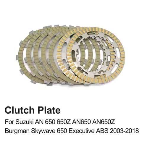 For Suzuki AN 650 650Z AN650 AN650Z Burgman Skywave 650 Executive ABS 2003-2018 Motorcycle Clutch Pl