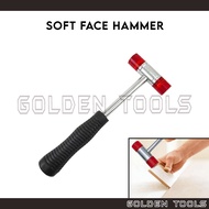 25mm Soft Face Hammer With Steel Handle Hand Tools Casting Tools Jewellery DIY Hammering Metal Tiles