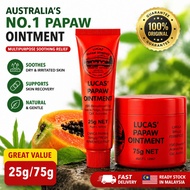 Lucas Papaw Ointment 25g & 75g | Multipurpose Paw Paw Cream, Soothes Chapped Lips, Burns & Irritated