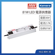 MW 明緯 81W LED電源供應器(HLG-80H-30)