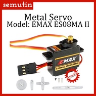 EMAX ES08MA II Analog Metal Servo Motor ES08MAII Turque Micro Mini Gear/