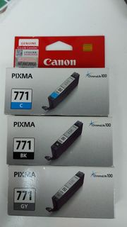 Canon PIXMA 771BK 771C 771GY