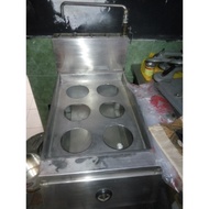 Gas Noodle Boiler Stainless 6 Lubang Uk.70x40x85 -Second/Bekas Resto