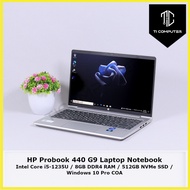 HP Probook 440 G9 Intel Core i5-1235U 8GB DDR4 RAM 512GB NVMe SSD Laptop Notebook (Open box Only)