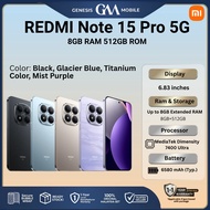 REDMI Note 15 Pro 5G [8GB RAM 512GB ROM] / Note 14 Pro 5G - Original XIAOMI REDMI Malaysia