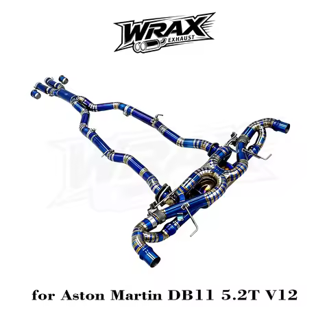 WRAX Exhaust for Aston Martin DB11 5.2T V12 Titanium / SS304 Valved Catback Heat Resistant Aggressiv