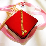 Cop 916 Emas Bangkok Emas Korea GM Mall Bracelet Lipan Kikir