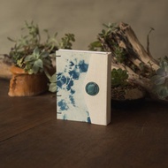 絞染水晶X科普特式縫製手工書(加書蓋)。筆記本/紀念冊/手帳