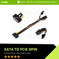 SATA Male to 8Pin Male PCIE Cable