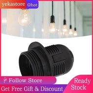 yekastore GLOGLOW E27 Bulb Base Socket  Lamp Holder 10Pcs Easy to Install Use High Temperature Resis