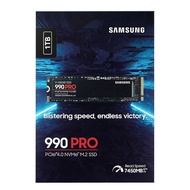 Samsung 990 PRO 1TB PCIe Gen 4.0 x4 NVMe M.2 2280 Internal SSD, MZ-V9P1T0BW