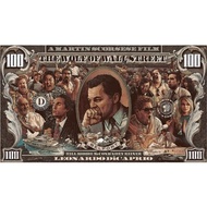 โปสเตอร์ภาพยนตร์ The Wolf of Wall Street - ภาพพิมพ์คลาสสิก American Express Tycoon ศิลปะบนผ้าใบสำหรั