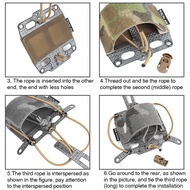 Pew PVS31 NVG กระเป๋าเก็บแบตเตอรี่ หมวกกันน็อค FERRO STYLE MC OT68