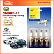 Perodua Viva SX SXi EZ EZi Elite Year 2006 To 2015 Car Spark Plug German Hella Energy CM8RP11 (4pcs)