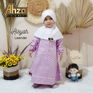 Original baby Aisyah Set by Ahza kids Collection/ children's gamis complete with hijab