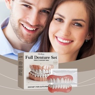 Silicone Dentures Set Teeth Comfortable And Reusable Veneer Dentures Cosmetic Teeth