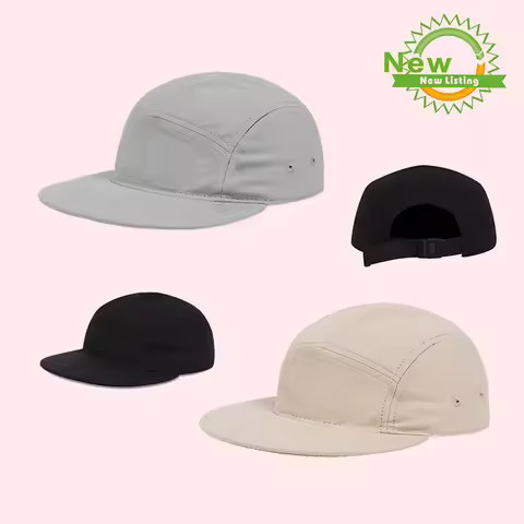 Retro Cap 5 Panel Cap Five Panel Hat Visor Cap for Women Baseball Cap Washed Cotton Plain Cap Sumbre