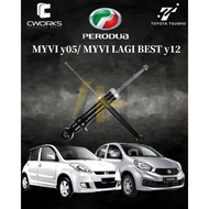 CWORKS ABSORBER PERODUA MYVI/ MYVI LAGI BEST (F-F210G1672|48510-B1040)(R-48531-BZ070)F220G1674|