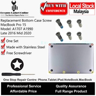 Replacement Bottom Case Stainless Stell Screw Set with free Screwdriver for MB Pro 15 A1707 A1990 20