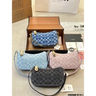 Coach Swinger20 Denim Underarm Bag 
Counter New Packaging with Airplane Box 
Coach Coach Coach Count