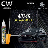 PROTON X50 Original Touch Up Paint 2 in 1 Touch Up Pen + Brush Bottle DIY Cat Calar Kereta