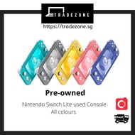 [Tradezone] (Pre-Owned) Nintendo Switch Lite used Console All Colours