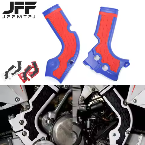 For Honda CRF250R CRF450R 2013 2014 2015 2016 Motorcycle X-Grip Frame Guard Protector Cover For Hond