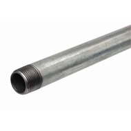 Gi 3/4" GI pipe with Thread both side (Gear) 20mm Galvanized Iron besi