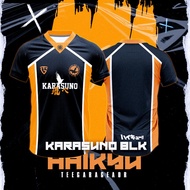 HAKYUU KARASUNO BLK JERSEY LYCRA 280GSM