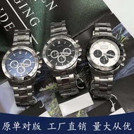 Domestic Boss Boss Watch Stainless Steel Three-Eye Chronograph Business Casual Quartz Waterproof Men