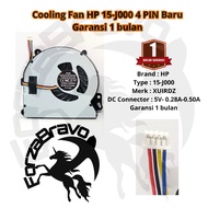 HP ENVY Laptop Cooling Fan 15-j000 15t-j000 15z-j000 TouchSmart 15-j003cl 1 Month Warranty 5V-0.28A-