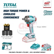 🔥 400Nm Impact Wrench Cordless Impact Wrench Heavy Duty Total Impact Wrench Murah Cordless Impact Wr