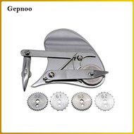 [Gepnoo] Dotting Pen Precision Pattern Pen with Wheels Mechanical Drafting SET a