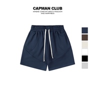 MIST men's loose-fitting shorts in crab leg flannel CAPMAN CLUB, youthful and comfortable above-the-