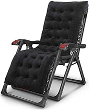 Foldable Sun Lounger, Sunbed with Mattress, Iron Alloy, Breathable, Comfortable, Reclining, Maximum. Load Capacity 200 Kg, Black zero gravity chair needed