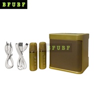 จัดส่งในไทย  ไมค์คาราโอเกะ ไมค์ร้องเพลง ไมโครโฟนคู่ ลำโพงบลูทูธ YS-219 Blutooth Speaker รองรับ USB/T