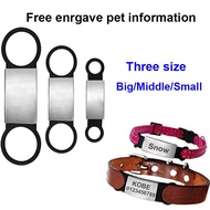 Cat Tag Custom ID Name Tag  Dog Tag Pets Engraved Name Tag Slide On ID Tags Collar Tags