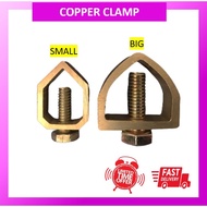 COPPER ROD CLAMP / COPPER CLAMP / BRASS A CLAMP